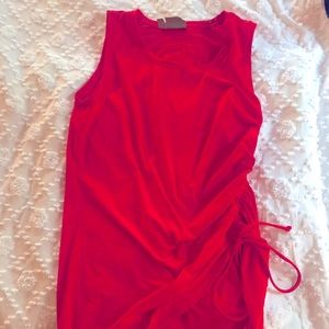 Athleta Ruched Scoop Neck top